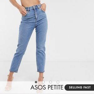 ASOS mom jeans!